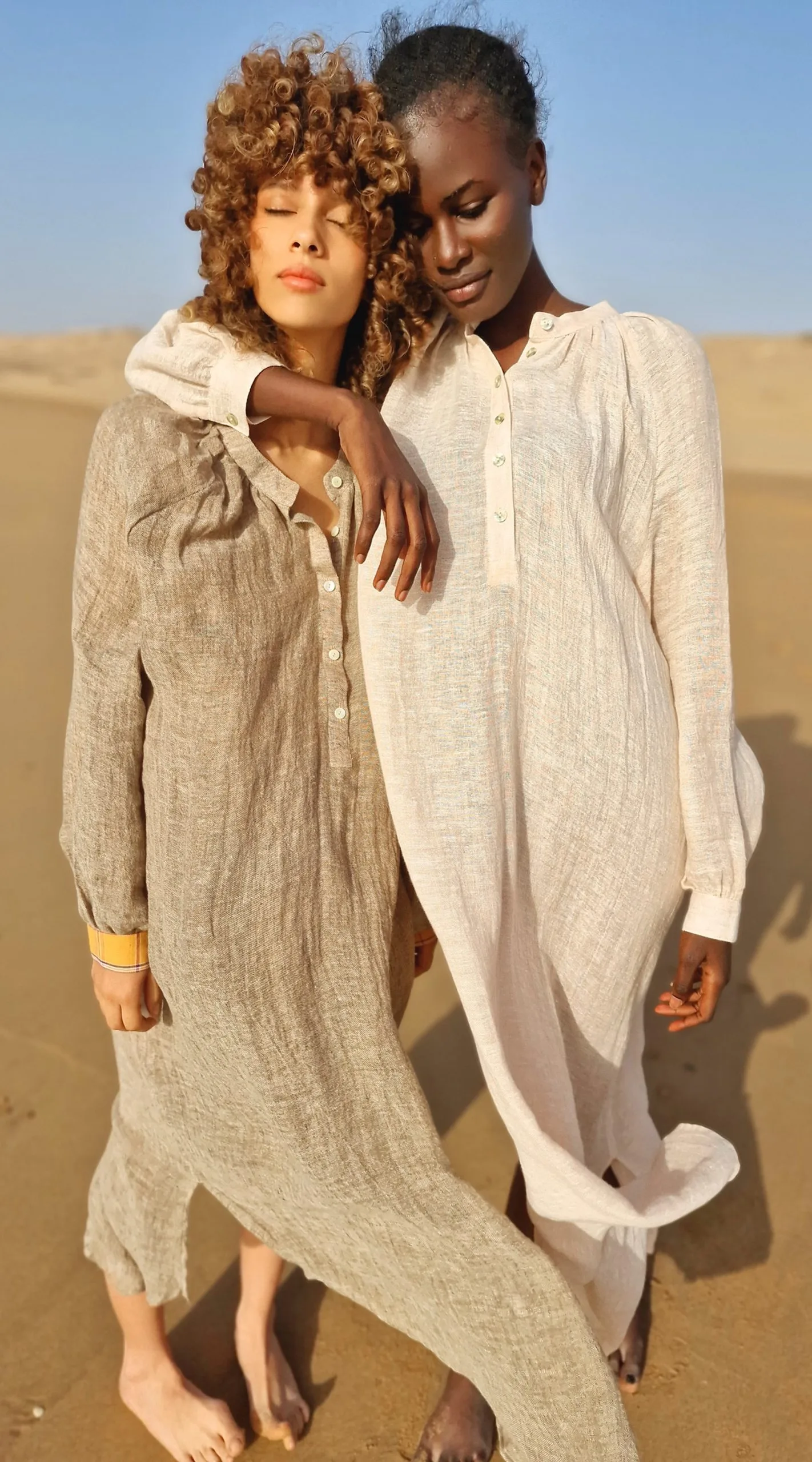 CLARAMONTE Robe LINEN 4 CLARAMONTE Robe LINEN – Image 2