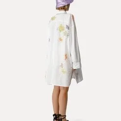 Forte_forte Robe Chemise Crazy Love -Robes Soldes Boutique forteforte robe chemise crazy love 1