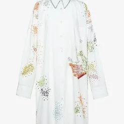 Forte_forte Robe Chemise Crazy Love -Robes Soldes Boutique forteforte robe chemise crazy love 3