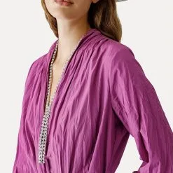 Forte_forte Robe Chic Crinkled -Robes Soldes Boutique forteforte robe chic crinkled 3