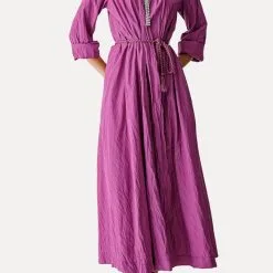 Forte_forte Robe Chic Crinkled -Robes Soldes Boutique forteforte robe chic crinkled 4