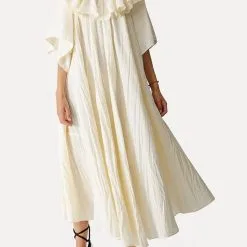 Forte_forte Robe Crinkled -Robes Soldes Boutique forteforte robe crinkled 2