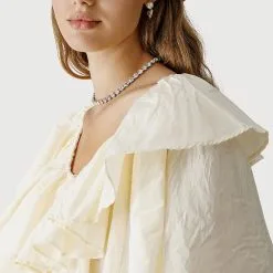 Forte_forte Robe Crinkled -Robes Soldes Boutique forteforte robe crinkled 4