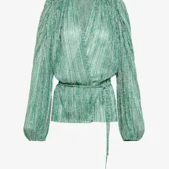 Forte_forte Top Lurex Pliss'