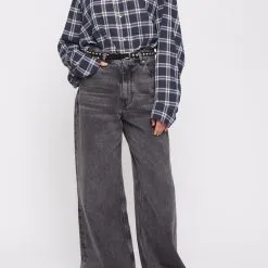 LAURENCE BRAS Chemise CAMPING Black -Robes Soldes Boutique laurence bras chemise camping black 2