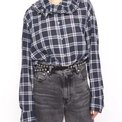 LAURENCE BRAS Chemise CAMPING Black