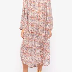 Robes Soldes Boutique 38 LAURENCE BRAS Robe CIGAR LONG Purple