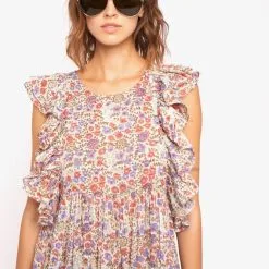 LAURENCE BRAS Robe FILLETTE Purple -Robes Soldes Boutique laurence bras robe fillette purple 2