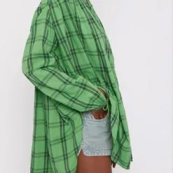 LAURENCE BRAS Robe MINI NEW CIGAR Green 8 LAURENCE BRAS Robe MINI NEW CIGAR Green -Robes Soldes Boutique laurence bras robe mini new cigar green 2