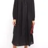 LAURENCE BRAS Robe CIGAR LONG Black 1 LAURENCE BRAS Robe CIGAR LONG Black -Robes Soldes Boutique laurence bras robe new gigar black