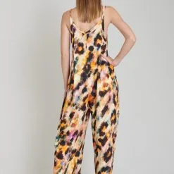 MAEVY Combinaison SAUGE PRINT -Robes Soldes Boutique maevy combinaison sauge print 2