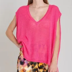 MAEVY Top SABLE BARBIE -Robes Soldes Boutique maevy top sable barbie 1