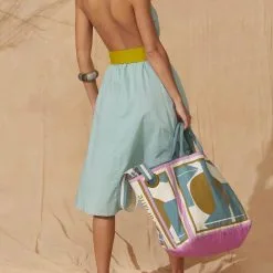 MARE DI LATTE Paréo Malin ALINE LAGON -Robes Soldes Boutique mare di latte pareo malin aline 10