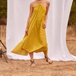 MARE DI LATTE Robe IVINA ANIS -Robes Soldes Boutique mare di latte robe ivina anis 2