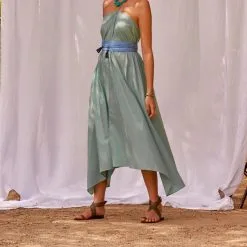 MARE DI LATTE Robe IVINA LAGON -Robes Soldes Boutique mare di latte robe ivina lagon 1