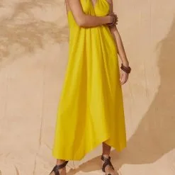 MARE DI LATTE Robe IVINA MIMOSA -Robes Soldes Boutique mare di latte robe ivina mimosa 3