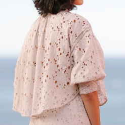 MES DEMOISELLES...PARIS MES DEMOISELLES Chemise LORETTA écru -Robes Soldes Boutique mesdemoiselles paris chemise loretta 4