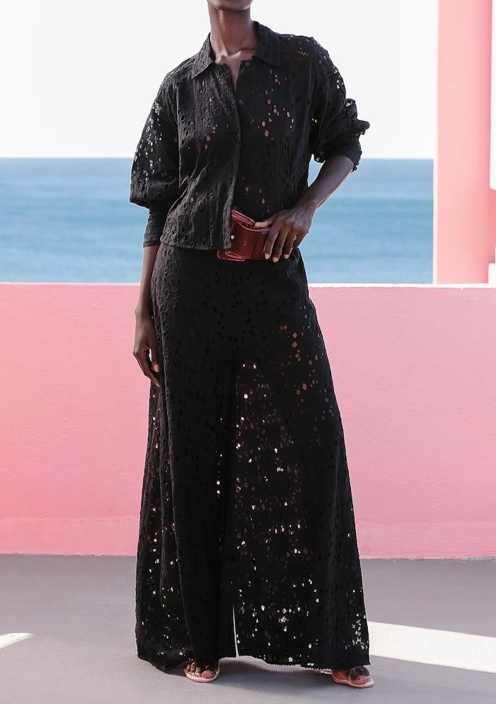 MES DEMOISELLES...PARIS MES DEMOISELLES Pantalon LARSON Black 4 MES DEMOISELLES...PARIS MES DEMOISELLES Pantalon LARSON Black – Image 2