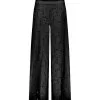 MES DEMOISELLES...PARIS MES DEMOISELLES Pantalon LARSON Black -Robes Soldes Boutique mesdemoiselles paris pantalon larson