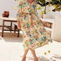 MOMONI Robe JANIE 8 MOMONI Robe JANIE -Robes Soldes Boutique momoni robe janie 1