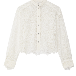 ROSEANNA Chemise CLEO GUIPURE