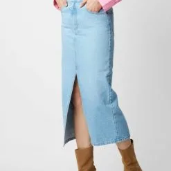 ROSEANNA Jupe MONA DENIM 11 ROSEANNA Jupe MONA DENIM -Robes Soldes Boutique roseanna jupe mona denim 2