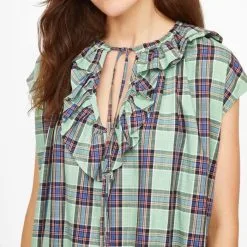 ROSEANNA Robe RIO CHECK -Robes Soldes Boutique roseanna robe rio check 3