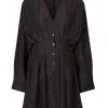 SAMSOE SAMSOE Robe ENGLA Black -Robes Soldes Boutique samsoe samsoe robe engla 3